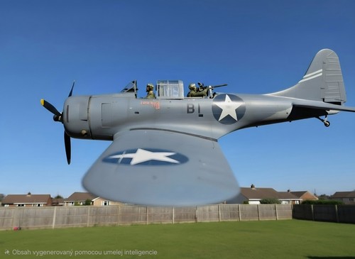 Large scale dauntless sbd - 1/18,
