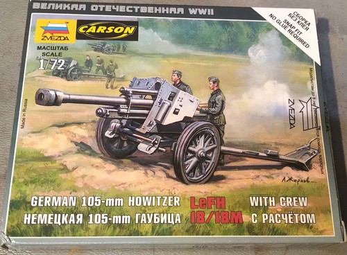 Zvezda german 105mm - zvezda,
