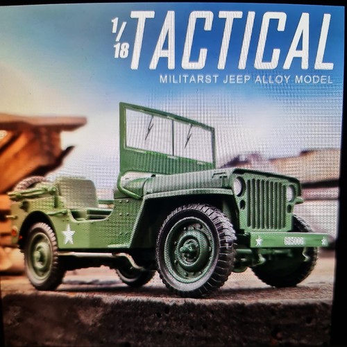 Willys jeep army - 1/18...willys,