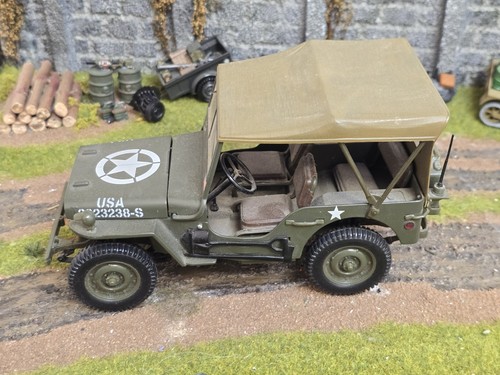 Solido willys jeep ww2 - 1:18, ,