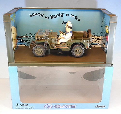 Gate militär jeep - 1/18,