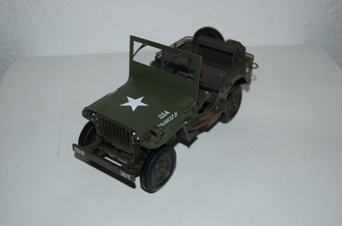 Gate willys jeep die - willys, 1:18