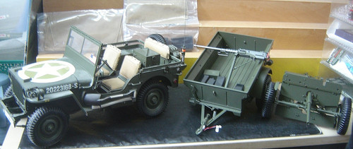 Hachette willys jeep - hachette, 1:8